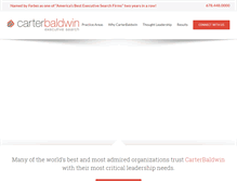 Tablet Screenshot of carterbaldwin.com